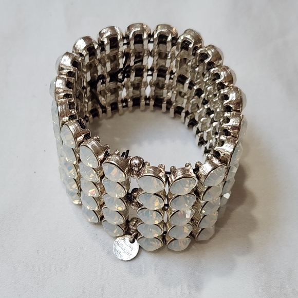 Philippe Audibert Rhinestone Stretch Bracelet - Picture 2 of 4